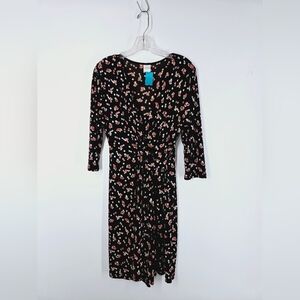 KALEIGH WRAP STYLE BLOSSOM DRESS, SIZE LARGE